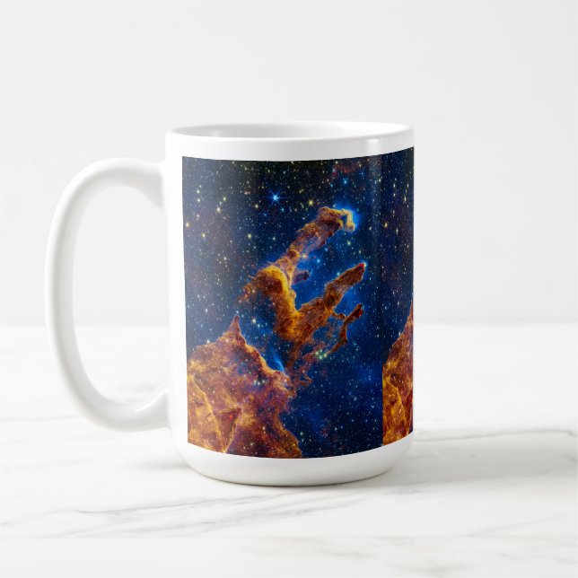 Kreationspelare - James Webb NIRCam Astronomy Kaffemugg (Vänster)