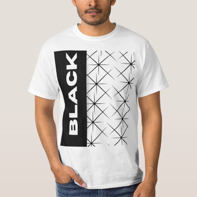 Kreativ Abstrakt Graphics T-Shirt (Framsida)