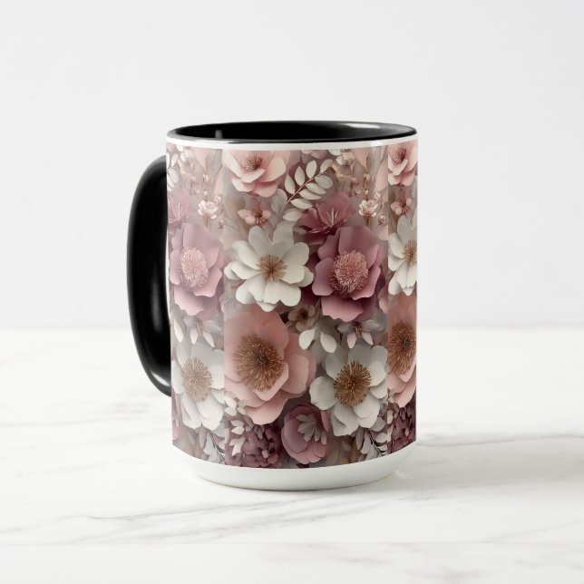 Kreativ Abstrakt Kaffekopp (Framsida vänster)