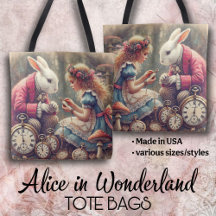 Kreativ Alice i Underlandet Vintagekonst