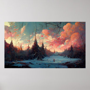 Kreativ Art liggande Poster