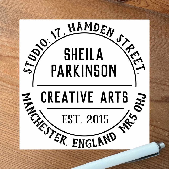 Kreativ Artist Rubber Frimärke Stämpel (Skapare uppladdad)