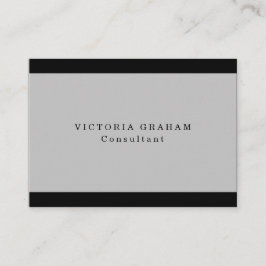 Kreativ av oformaterat Trendig-Grått-svart Profess Visitkort