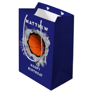Kreativ Basketball Birthday Medium Gift Bag