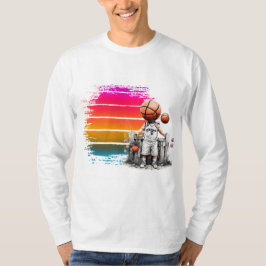 Kreativ Basketball Design - Player, Shoe & Boll T Shirt