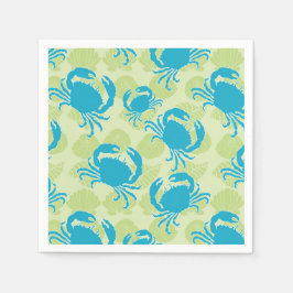Kreativ Bee Studios sosed Crabs Napkins Pappersservett