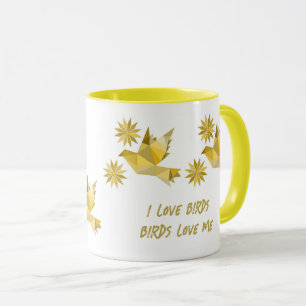 KREATIV BIRD MUGG FÖR NÄRVARANDE