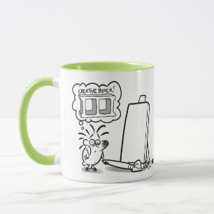 KREATIV BLOCK av Jeff Willis Art Mugg