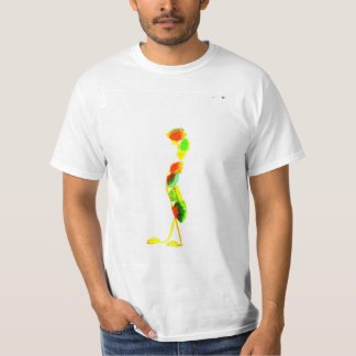 Kreativ blomma t shirt