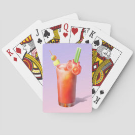 Kreativ Bloody Mary Cocktail Casinokort