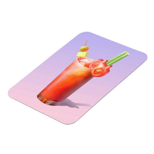 Kreativ Bloody Mary Cocktail Magnet (Vänstra Sidan)