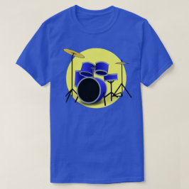 KREATIV BLUE DRUM SET OCH GULT CIRKEL TRÖJA
