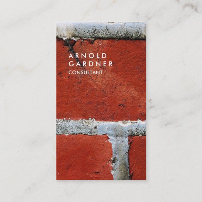 Kreativ Botaniskt Trendig konsult med oformaterad  Visitkort (Framsida)