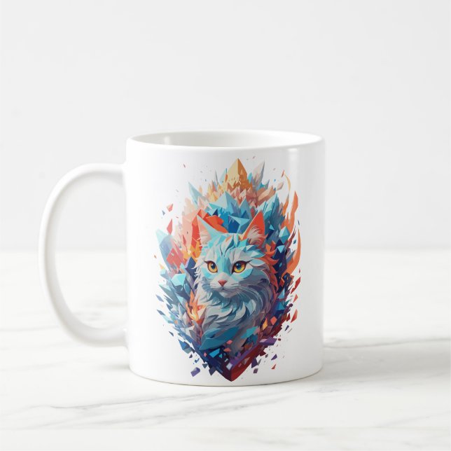 Kreativ - Brand- och iscellsdesign Kaffemugg (Vänster)