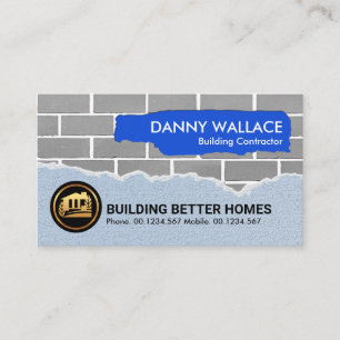 Kreativ Brick Masonry Works Construction Handyman Visitkort
