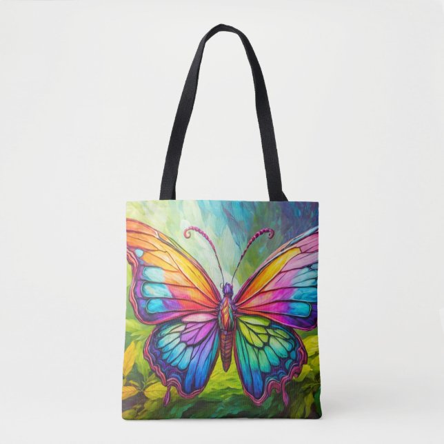 Kreativ Butterfly Art Tygkasse (Framsida)