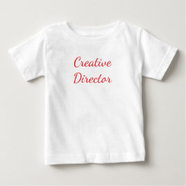 'Kreativ chef' Rollig Lekfull Artist Typografi T Shirt