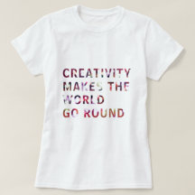 Kreativ Cretivity Slogan Quote Red Bokeh