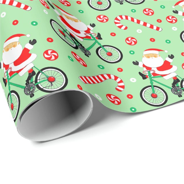 Kreativ Cycling Cylist-jul Presentpapper (Rullad Hörn)