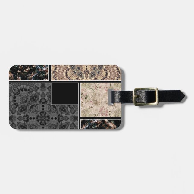 Kreativ design för din fototext, dekoration bagagebricka (Horisontell Framsida)