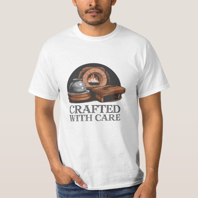 Kreativ Design for Pottery Älskare T Shirt (Framsida)