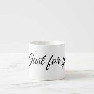 Kreativ design på muggar Unika tryckta muggar Espressomugg