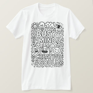 Kreativ Doodle Art T-Shirt Design