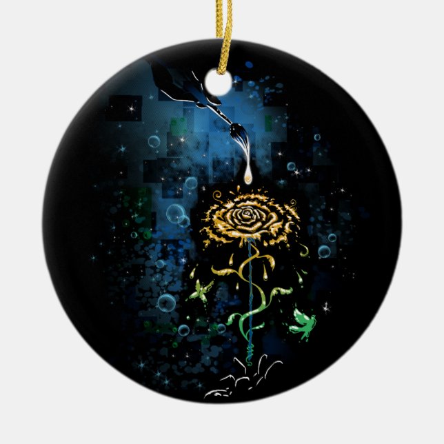 Kreativ Dreams Julgransprydnad Keramik (Framsidan)