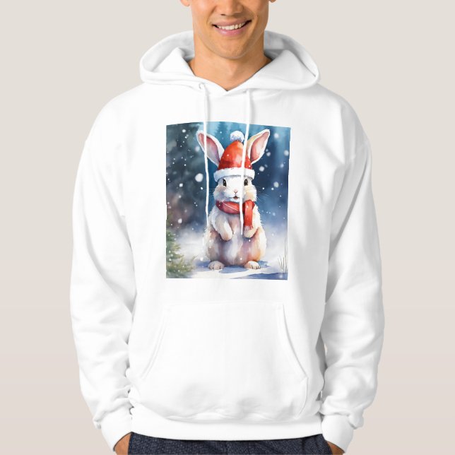 Kreativ-ekorre T-Shirt-design Hoodie (Framsida)
