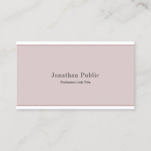 Kreativ Elegant Minimalistisk Modern Professionell Visitkort