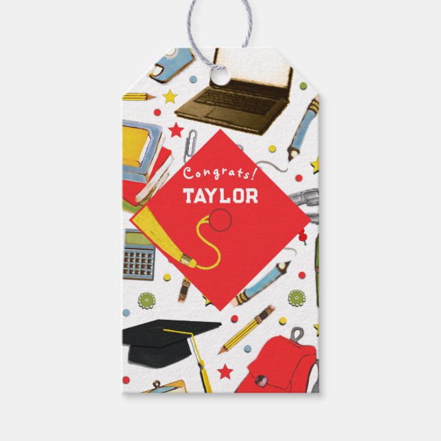 Kreativ Examen Presentetikett (Framsidan)