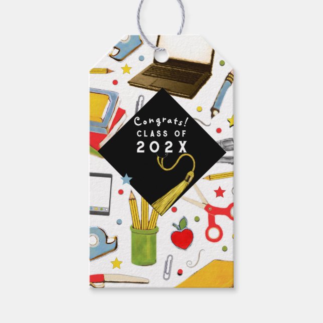 Kreativ Examen Presentetikett (Framsidan)