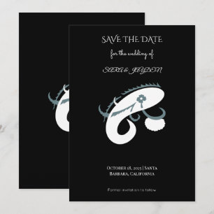 Kreativ fiske logotyp – Modernt fiskare design Spara Datumet
