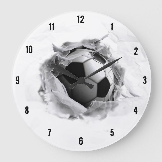 Kreativ Fotboll Stor Klocka (Framsida)