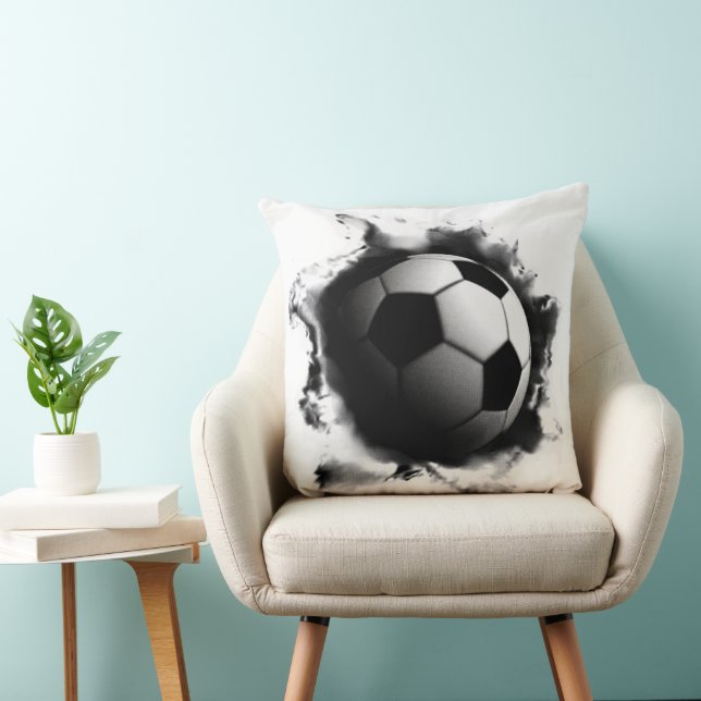 Kreativ fotbollsdekor kudde (Stol)