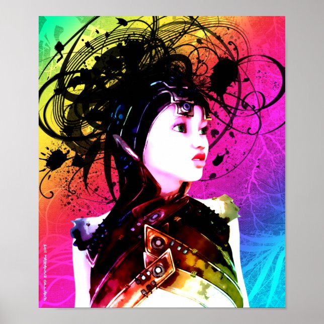 Kreativ Funk Industrial Surrealism Art Poster (Framsidan)