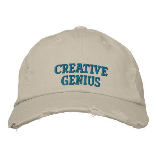 Kreativ Genius Broderad Keps