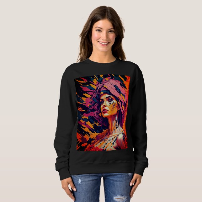 Kreativ Girl T Shirt (Hel framsida)