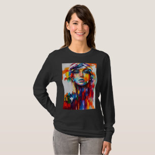 Kreativ Girl: Wearable Modern Art T Shirt