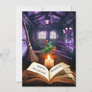 Kreativ Halloween-inbjudningsmallar Inbjudningar