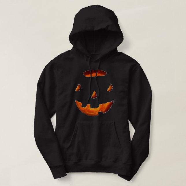 Kreativ Halloween Jack-o-lantern Hoodie (Design framsida)