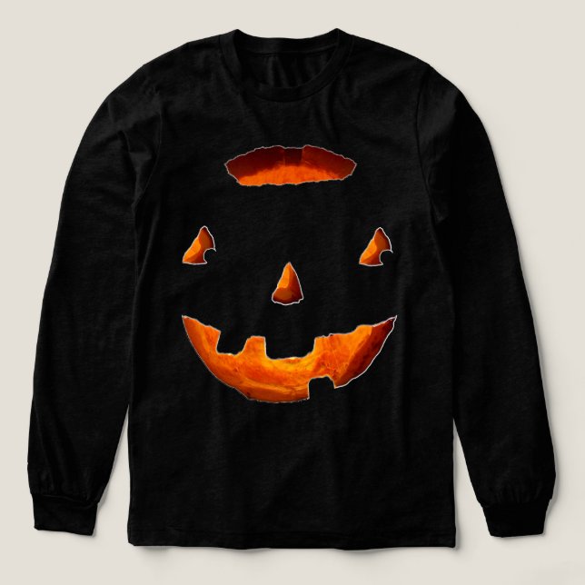 Kreativ Halloween Jack-o-lantern T Shirt (Design framsida)