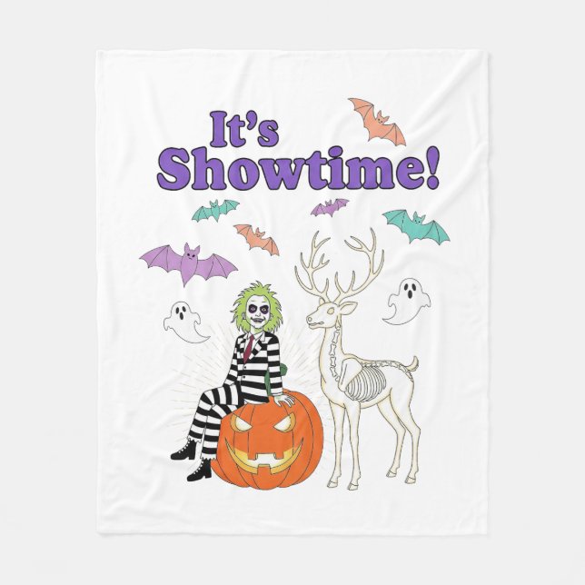Kreativ Halloween Thned Fleecefilt (Framsidan)