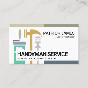 Kreativ Handyman Verktyg entreprenör Visitkort