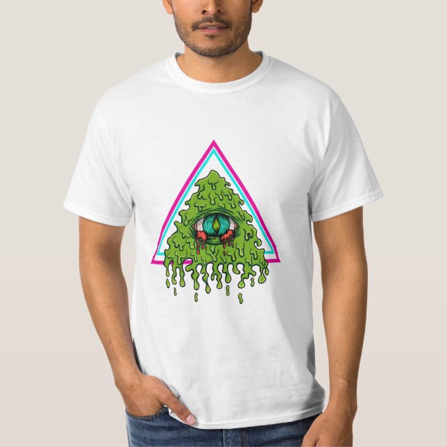 KREATIV ILLUMINATI SYMBOLE  T SHIRT (Framsida)