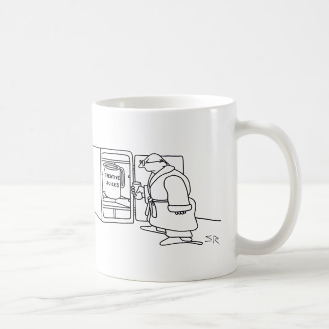 Kreativ Juices lämnat hand mugg (Höger)