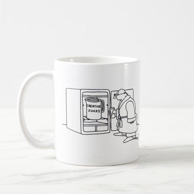 Kreativ Juices mugg två sida (Vänster)