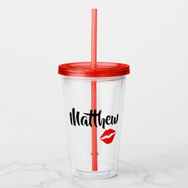 Kreativ Kisses Take Away Mugg (Framsida)