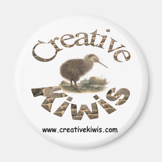 Kreativ Kiwis 1 Magnet (Framsidan)
