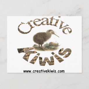 Kreativ Kiwis 1 Vykort